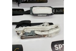 A6 C7 SALPICADERO TABLERO DE INSTRUMENTOS AIRBAG CONJUNTO CORTINAS DE AIRE CINTURONES DE SEGURIDAD