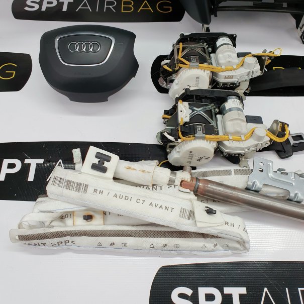 A6 C7 TABLEAU DE BORD AIRBAG ENSEMBLE CEINTURES...