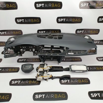 A6 C7 ARMATURENBRETT AIRBAG KIT SICHERHEITSGURTE