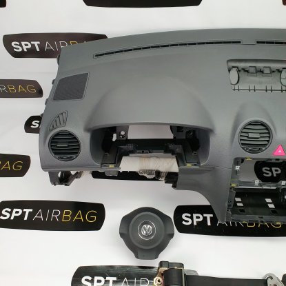 CADDY LIFT DASHBOARD AIRBAG SET REEKS ZITBANDEN 2