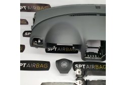 SCIROCCO SALPICADERO TABLERO DE INSTRUMENTOS AIRBAG CONJUNTO CINTURONES DE SEGURIDAD