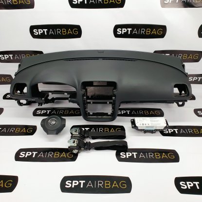 SCIROCCO SALPICADERO TABLERO DE INSTRUMENTOS AIRBAG CONJUNTO CINTURONES DE SEGURIDAD