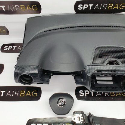 UP! LIFT DASHBOARD AIRBAG KIT SET BELTS 2