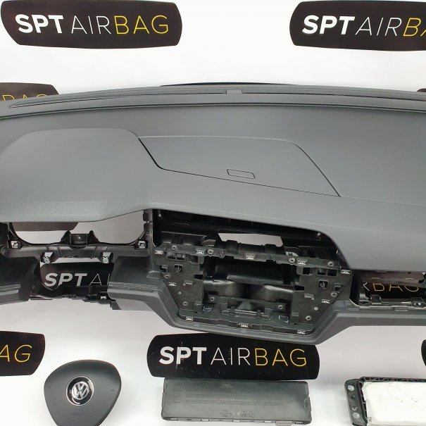 TOURAN DASHBOARD AIRBAG SET REEKS GORDELS