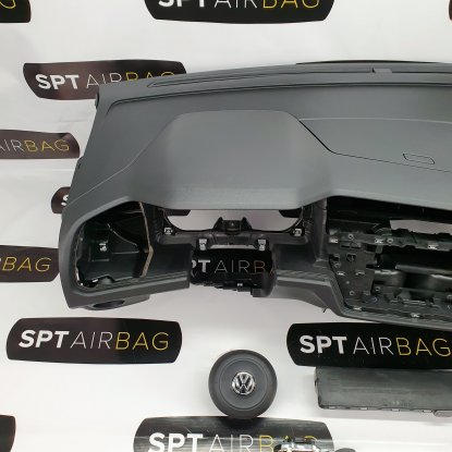 TOURAN KONSOLA DESKA ROZDZIELCZA AIRBAG PODUSZKI PASY 2