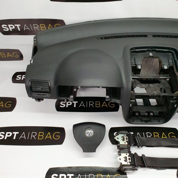 JETTA CRUSCOTTO AIRBAG SET CINTURE DI SICUREZZA
