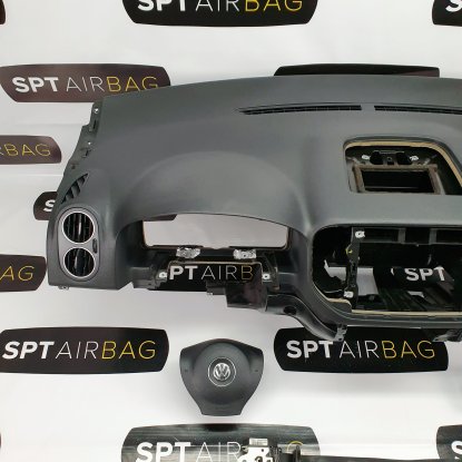 GOLF 6 PLUS TABLEAU DE BORD AIRBAG ENSEMBLE CEINTURES DE... 2