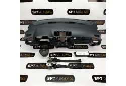 FABIA 3 TABLEAU DE BORD AIRBAG ENSEMBLE CEINTURES DE SÉCURITÉ