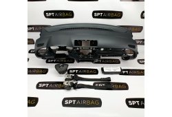 FABIA 3 FACELIFTING SALPICADERO TABLERO DE INSTRUMENTOS AIRBAG CONJUNTO CINTURONES DE SEGURIDAD
