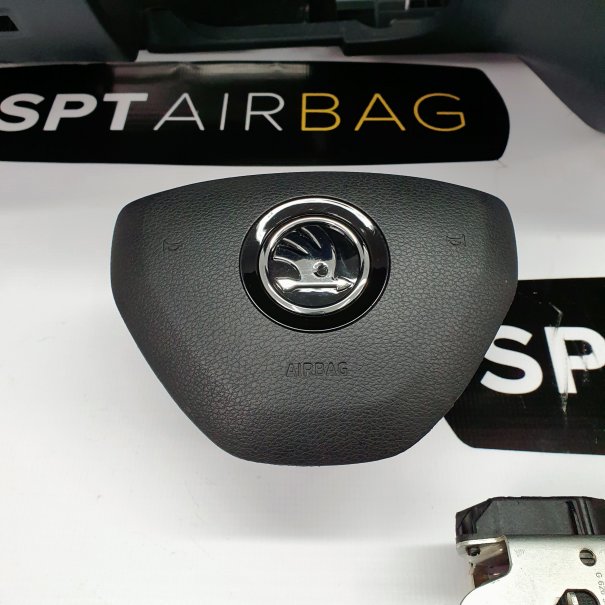 FABIA 3 FACELIFTING DASHBOARD AIRBAG KIT SEAT...