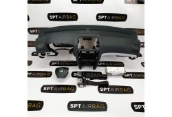 OCTAVIA 2 VRS SALPICADERO TABLERO DE INSTRUMENTOS AIRBAG CONJUNTO CINTURONES DE SEGURIDAD