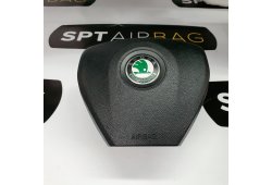 OCTAVIA 2 VRS SALPICADERO TABLERO DE INSTRUMENTOS AIRBAG CONJUNTO CINTURONES DE SEGURIDAD