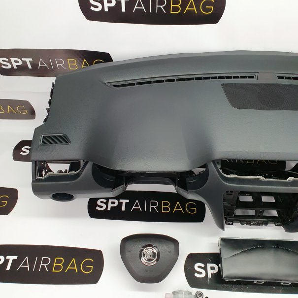 OCTAVIA 3 DASHBOARD AIRBAG SET REEKS GORDELS