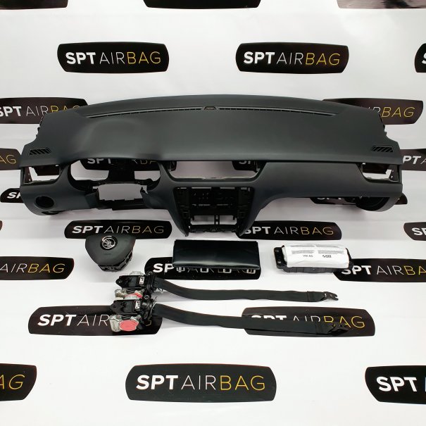 OCTAVIA 3 CRUSCOTTO AIRBAG SET CINTURE DI SICUREZZA