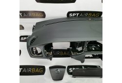 V40 CC CROSS COUNTRY FACELIFTING SALPICADERO TABLERO DE INSTRUMENTOS AIRBAG CONJUNTO CINTURONES DE SEGURIDAD