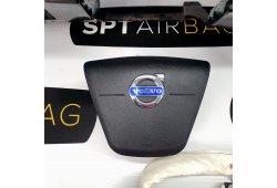 V60 CRUSCOTTO AIRBAG SET CINTURE DI SICUREZZA AIRBAG DA TETTO