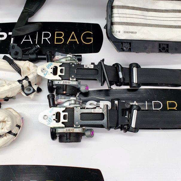 V60 DASHBOARD AIRBAG KIT SET BELTS CURTAINS