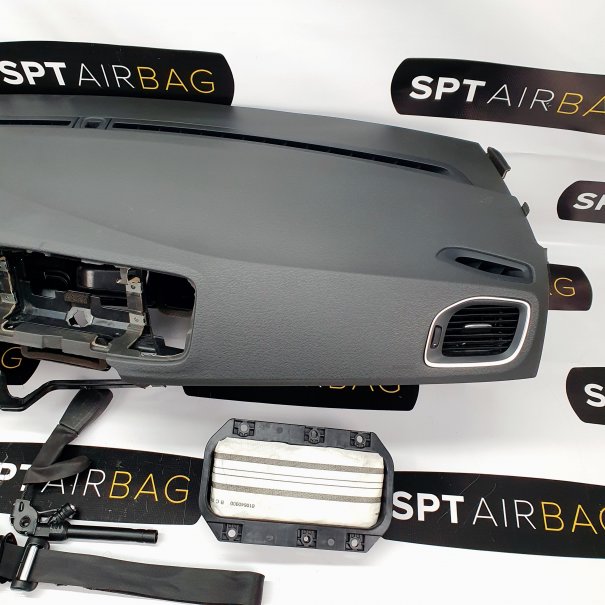V60 DASHBOARD AIRBAG KIT SET BELTS