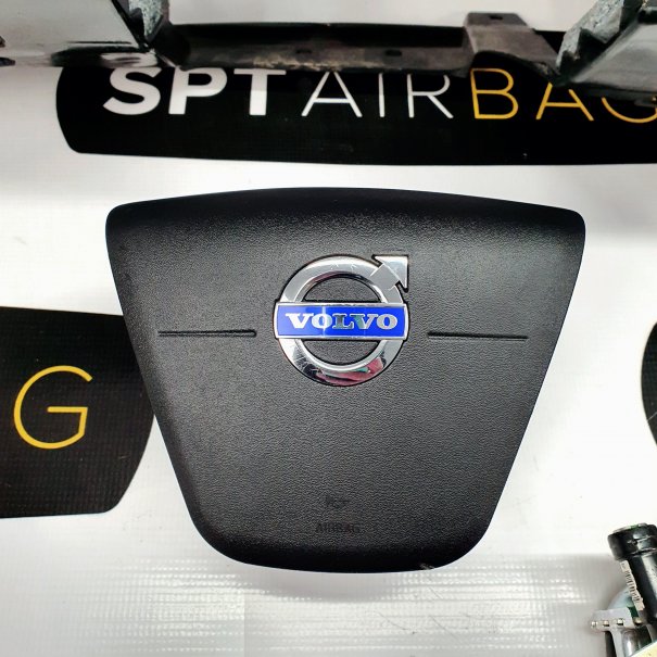 V60 DASHBOARD AIRBAG SET REEKS ZITBANDEN