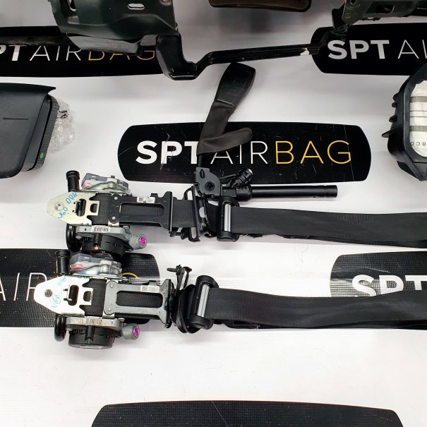 V60 KONSOLA DESKA ROZDZIELCZA AIRBAG PODUSZKI PASY