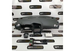 C4 DASHBOARD AIRBAG SET REEKS GORDELS