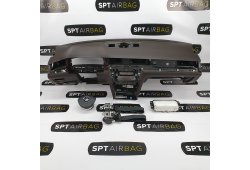 PASSAT B8 DASHBOARD BRUINE AIRBAG SET REEKS GORDELS