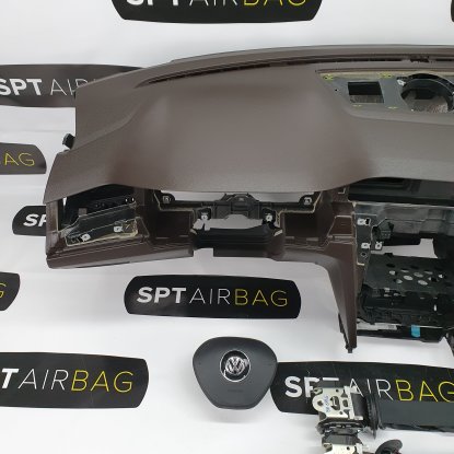 PASSAT B8 TABLEAU DE BORD MARRON AIRBAG ENSEMBLE... 2