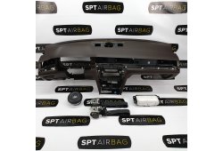 PASSAT B8 ARMATURENBRETT BRAUN AIRBAG KIT SICHERHEITSGURTE