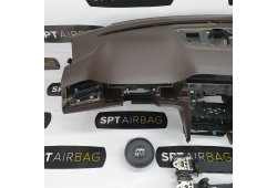 PASSAT B8 TABLEAU DE BORD MARRON AIRBAG ENSEMBLE CEINTURES DE SÉCURITÉ