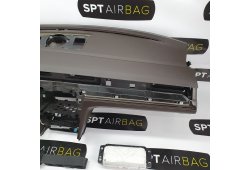 PASSAT B8 DASHBOARD BRUINE AIRBAG SET REEKS GORDELS