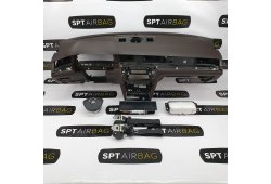 PASSAT B8 DASHBOARD BROWN AIRBAG KIT SEAT BELTS