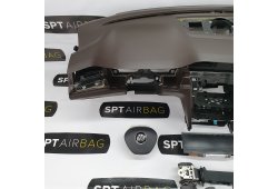PASSAT B8 DASHBOARD BROWN AIRBAG KIT SEAT BELTS