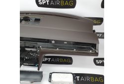 PASSAT B8 ARMATURENBRETT BRAUNE AIRBAG KIT SICHERHEITSGURTE