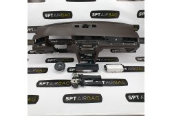 PASSAT B8 SALPICADERO MARRON TABLERO DE INSTRUMENTOS AIRBAG CONJUNTO CINTURONES DE SEGURIDAD