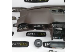 PASSAT B8 DASHBOARD BRUINE AIRBAG SET REEKS GORDELS