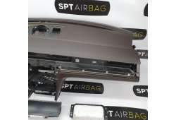 PASSAT B8 TABLEAU DE BORD MARRON AIRBAG ENSEMBLE CEINTURES DE SÉCURITÉ