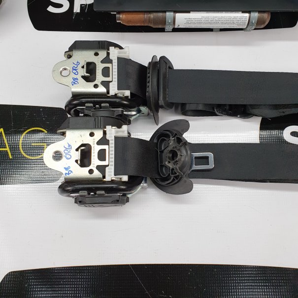 PASSAT B8 CRUSCOTTO MARRONE AIRBAG SET CINTURE...