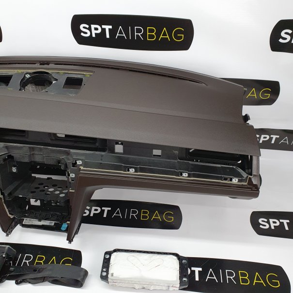 PASSAT B8 ARMATURENBRETT BRAUN AIRBAG KIT...