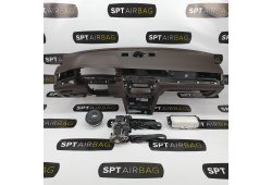 PASSAT B8 DASHBOARD BROWN AIRBAG KIT SEAT BELTS