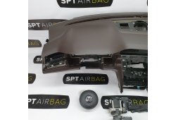 PASSAT B8 DASHBOARD BRUINE AIRBAG SET REEKS GORDELS