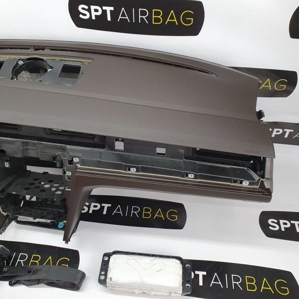 PASSAT B8 DASHBOARD BRUINE AIRBAG SET REEKS...