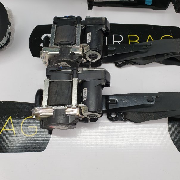 PASSAT B8 CRUSCOTTO MARRONE AIRBAG SET CINTURE...
