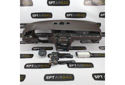 PASSAT B8 TABLEAU DE BORD MARRON AIRBAG ENSEMBLE CEINTURES DE SÉCURITÉ