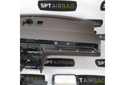 PASSAT B8 KONSOLA DESKA ROZDZIELCZA BRĄZ AIRBAG PODUSZKI PASY