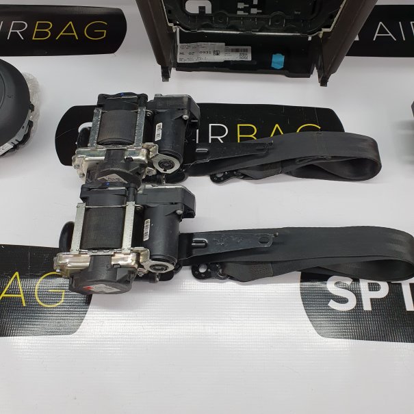 PASSAT B8 KONSOLA DESKA ROZDZIELCZA BRĄZ AIRBAG...