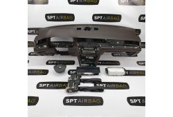 PASSAT B8 CRUSCOTTO MARRONE AIRBAG SET CINTURE DI SICUREZZA