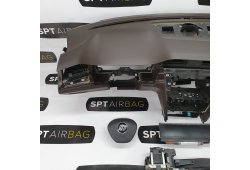 PASSAT B8 ARMATURENBRETT BRAUNE AIRBAG KIT SICHERHEITSGURTE
