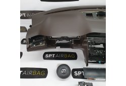 PASSAT B8 DASHBOARD BROWN AIRBAG KIT SEAT BELTS
