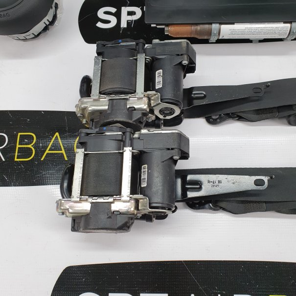 PASSAT B8 DASHBOARD BRUINE AIRBAG SET REEKS...