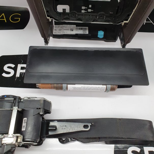 PASSAT B8 DASHBOARD BRUINE AIRBAG SET REEKS...